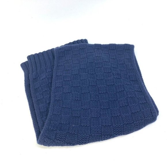 LOUIS VUITTON Damier Echarpes helsinki leather patch tag Scarf - Picture 4 of 8